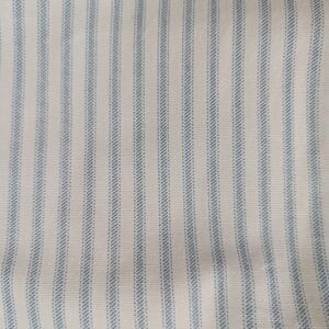 Blue and White Striped Bedding Sham And  Two Pillow Covers 3 Piece Set